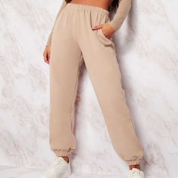 Beige Sweatpants - Picture 1 of 3